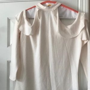 William Rast white sweater